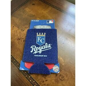 NEW KC Kansas City Royals "Kolder" Royal Blue Sparkles Koozie/ 16 Oz 2013